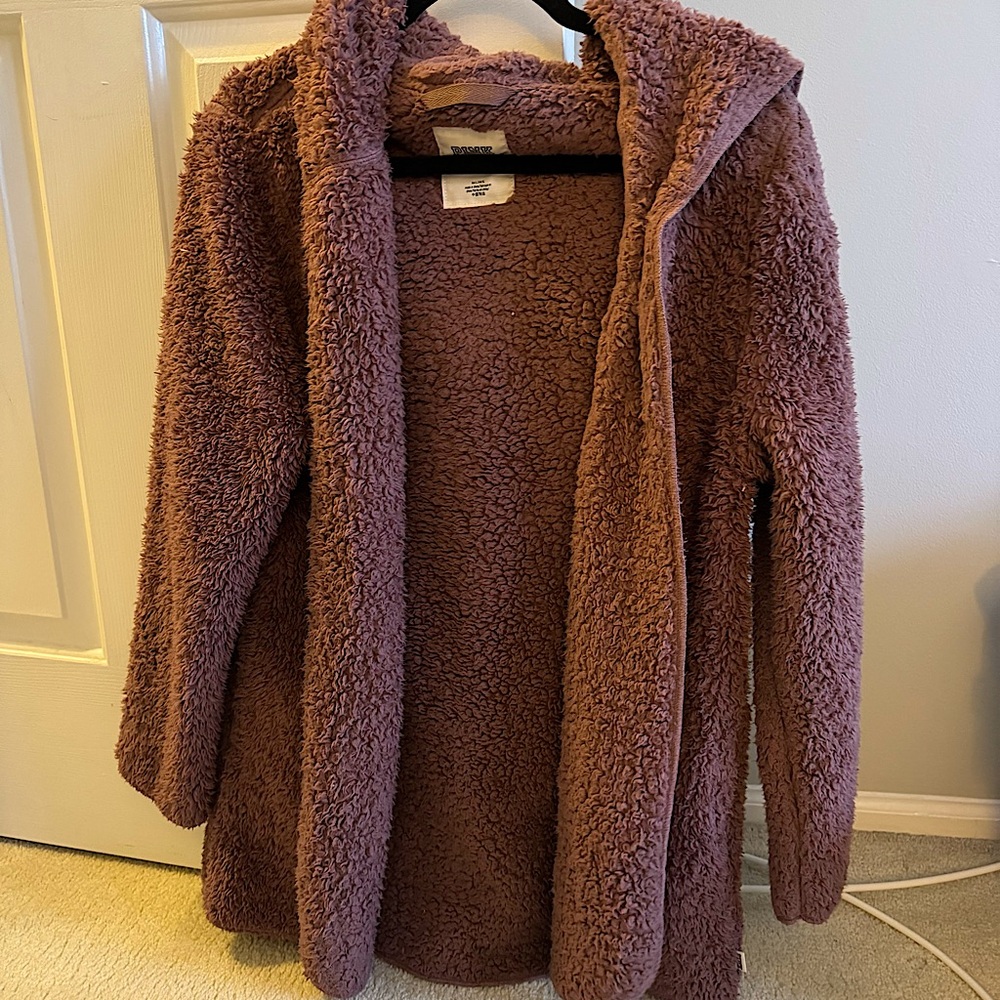 Victoria’s Secret Pink Hooded Sherpa Jacket